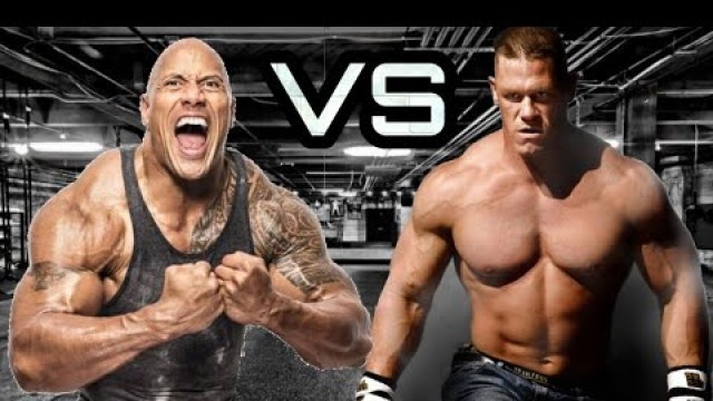 'THE ROCK VS JOHN CENA WORKOUT MOTIVATION VIDEO'