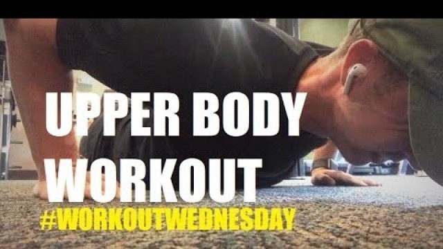 'Motivational Workout Video| Upper Body workout | #WorkoutWednesday #WorkoutMotivation'