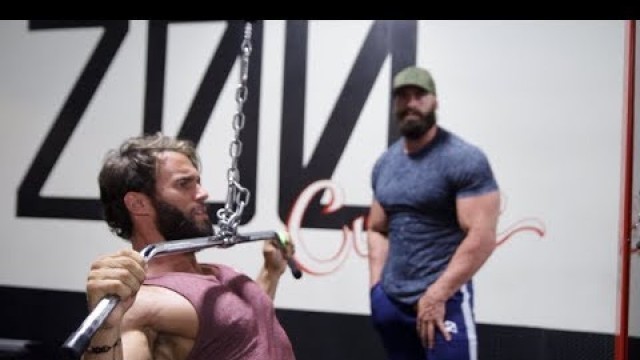 'TRAINING WITH BRADLEY MARTYN, BACK DAY AT THE ZOO'