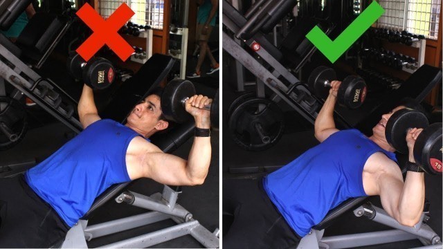 '6 Tips For Inclined Dumbbell Chest Press | DP Fitness'