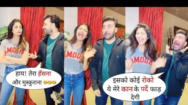 'Raj Kundra gets scared by Shilpa Shetty\'s laughter when Convince Her | Shilpa Raj Ka Dhamal'