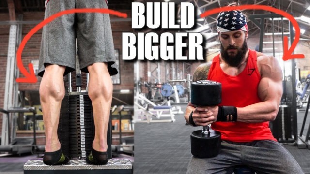 'BOULDER SHOULDERS & KILLER CALVES - High Frequency Workout Tutorial | Lex Fitness'