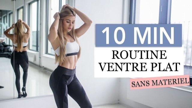 'Routine ventre plat : 10 min d\'exercices ciblés bas du ventre pour affiner et muscler ses abdos'