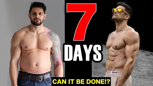 '7 DAY BODY TRANSFORMATION CHALLENGE | RAW Physique Update After Cheating! (Lex Fitness)'