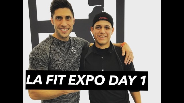 'LAFIT EXPO DAY 1 | MARK FITT | CHRISTIAN GUZMAN | STEVE COOK|  GOLDS GYM VENICE BEACH'