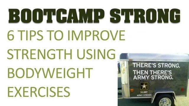 'How to Improve Body Weight Strength - Kaizen Outdoor Fitness'