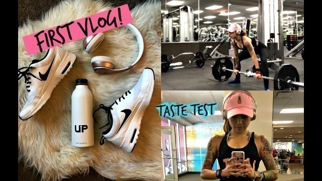 'First Vlog ! UP energy by Christian Guzman & Leg Workout'