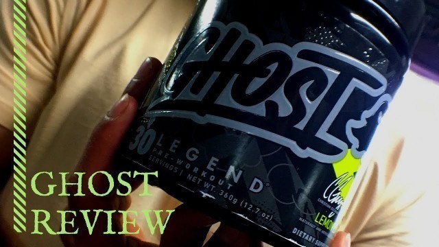 'Christian Guzman Limited Edition Ghost Pre-workout Review'