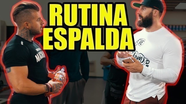 'Conoci a \"BRADLEY MARTYN\" | RUTINA ESPALDA EXPLICADA | LLADOS'