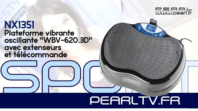 'TEST D\'UNE PLATEFORME VIBRANTE - Optimisation des exercices fitness - [PEARLTV.FR]'