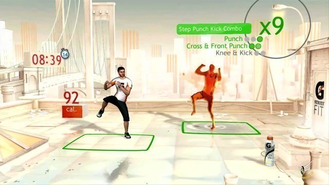 'Your Shape Fitness Evolved  KINECT (Cardio boxing, fitness games) HD gameplay - projektkonsola.pl'