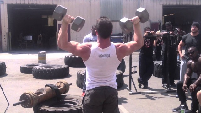 'Raw Footage: Iron Addicts Shoulder Workout featuring Mike Rashid, Big Rob, and AD'