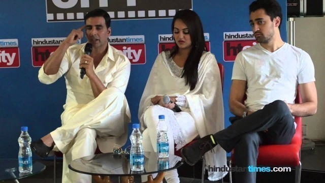 'Akshay Kumar, Sonakshi Sinha and Imran Khan\'s advice of physical fitness.'