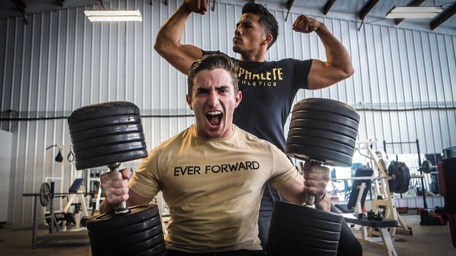 'Bench Pressing With Christian Guzman'