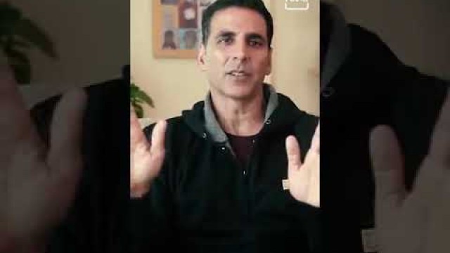 'Actor Akshay kumar fitness tips for fit india'