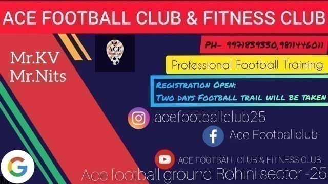 'How To Improve Physical Fitness |Ace football club & Fitness Club|Mr.KV'