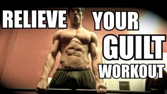 '\"Relieve your GUILT\" workout Natural Teen Bodybuilder Christian Guzman'