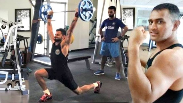 'Virat Kohli & MS Dhoni GYM Workout Videos LEAKED |2019 world cup Preparations |'