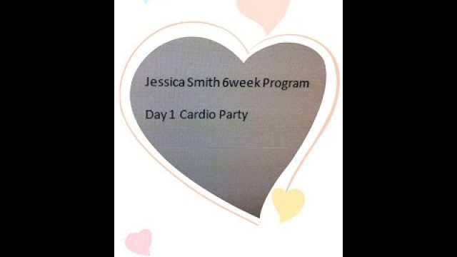 'Plus Size Fitness Day 1 Cardio Party.. Jessica Smith 6 W program'