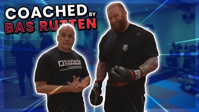 'Training with MMA LEGEND Bas Rutten at Karate Combat event!'