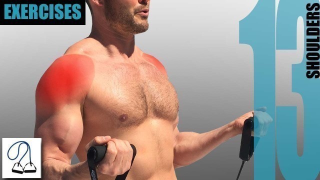 '13 RESISTANCE BAND SHOULDER EXERCISES AND WHAT PART OF THE SHOULDER THEY TARGET VOL.2'