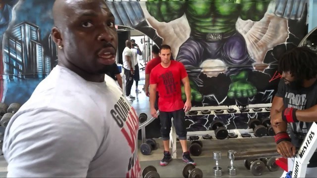 'MASSIVE ARM WORKOUT BIG ROB, BIG HURK & MASSIVE JOES'