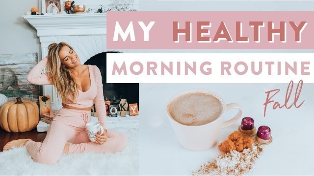 'My HEALTHY Fall Morning Routine | Busy Babe Life Hacks'