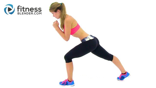 'Bodyweight Cardio Workout - 23 Minute At Home Interval Cardio Training'