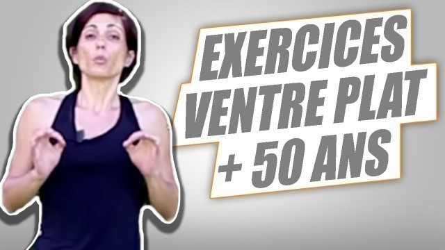 'SPÉCIAL VENTRE PLAT FEMMES 50 ANS  :  7 EXERCICES PUISSANTS - REUSSITE FITNESS'