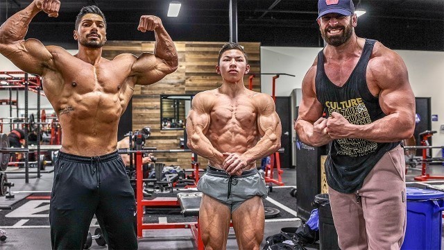 'ANDREI DEIU, TRISTYN LEE & BRADLEY MARTYN - 2 Weeks Out From Mr. Olympia'