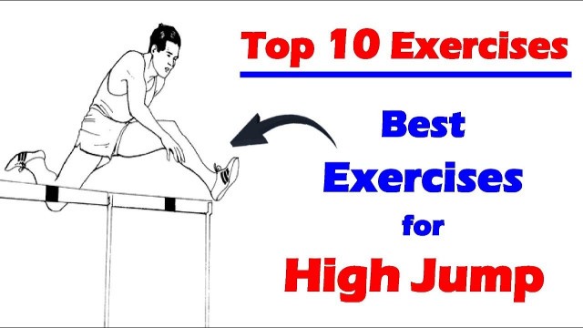 'High jump workout | High jump Exercise | High jump Training | High jump Technique'