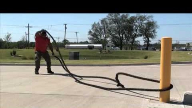 'GoFit Combat Rope Exercise 1'