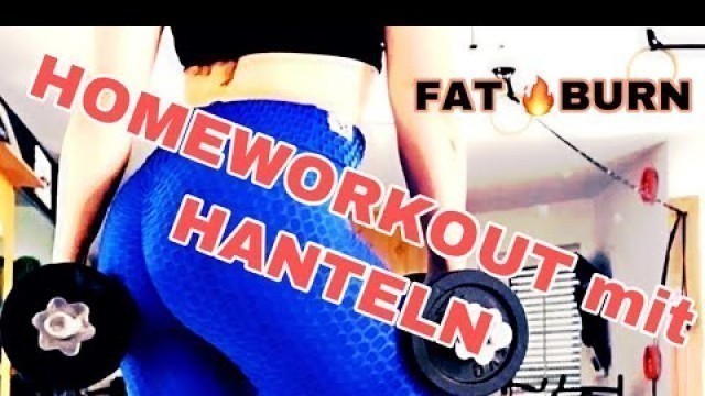 'Homeworkout mit Hanteln