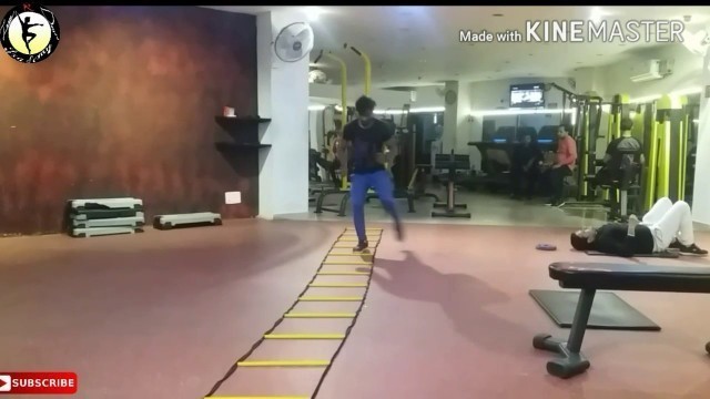 'Basic Speed Agility Ladder Exercise-Total Body Fitness Workout(2017)'