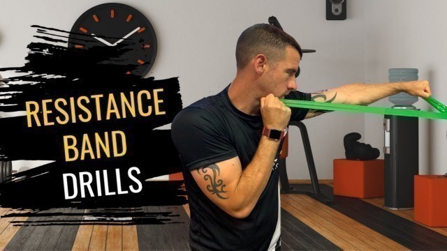 '3 Resistance Band Exercises | Boxing Training'