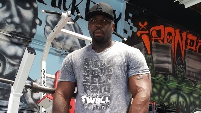 'IRON ADDICTS SHOULDER WORKOUT | BIG ROB'