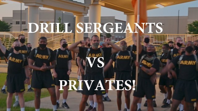 'Drill Sergeants vs Privates in the Army Combat Fitness Test!'