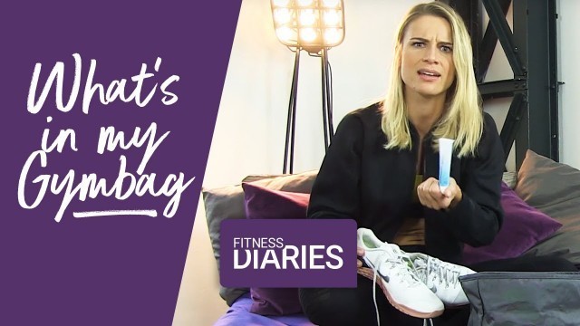 'What´s in my Bag? Gym Edition! | Adrienne Koleszár | Staffel 2 | Fitness Diaries'