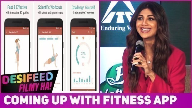 'Shilpa Shetty To Launch New App Soon, Urges People To Take On FITNESS'