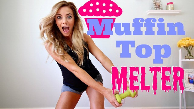 'How to Get Rid of Love Handles | Muffin Top Melter'