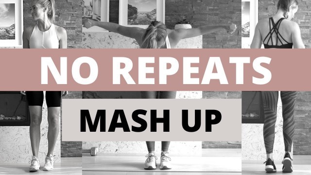 'No Repeats HIIT workout // Total Body MASH UP'