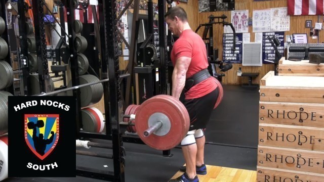 'John Cena heavy squat - Hard Nocks South Life'