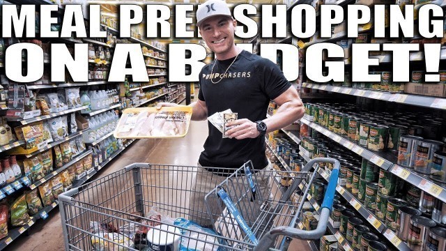 'WEEKLY MEAL PREP GROCERY SHOPPING FOR UNDER $50 | Bodybuilding On A Budget'