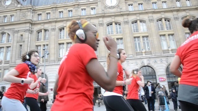 'Fitness Is In The Air - cours de Body Combat à Saint Lazare (2)'