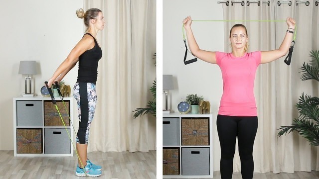 'Resistance Band Moves For Shoulder Pain Relief'