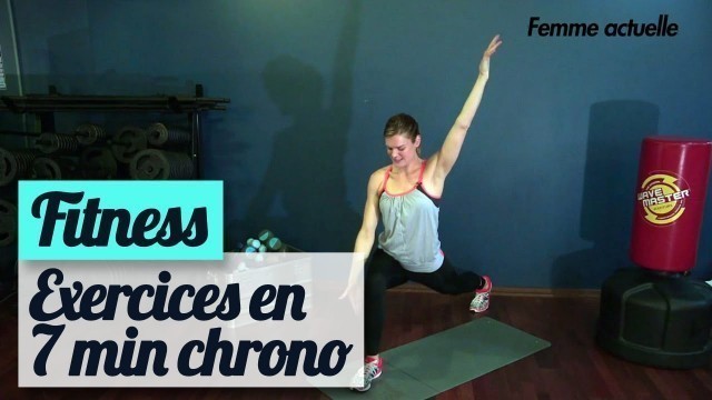 'Exercices fitness en 7 minutes chrono - Sport/bien-être'