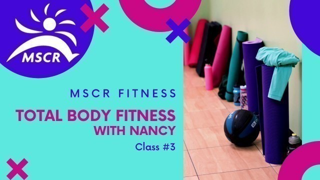 'Total Body Fitness #3 with Nancy'