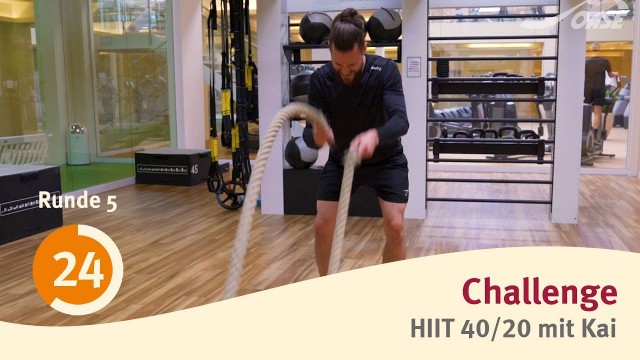 'Oase Bochum - Challenge | HIIT40/20 mit Kai'