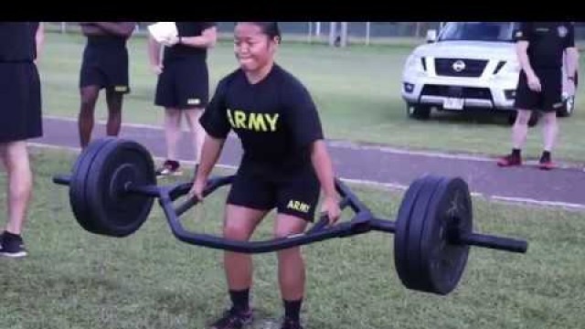 '25th Infantry Division, conduct the new Army Combat Fitness Test (AFCT)'