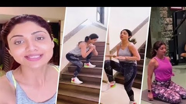 'Shilpa Shetty Tells Easy Ways To Workout At Home In Quarantine Period'